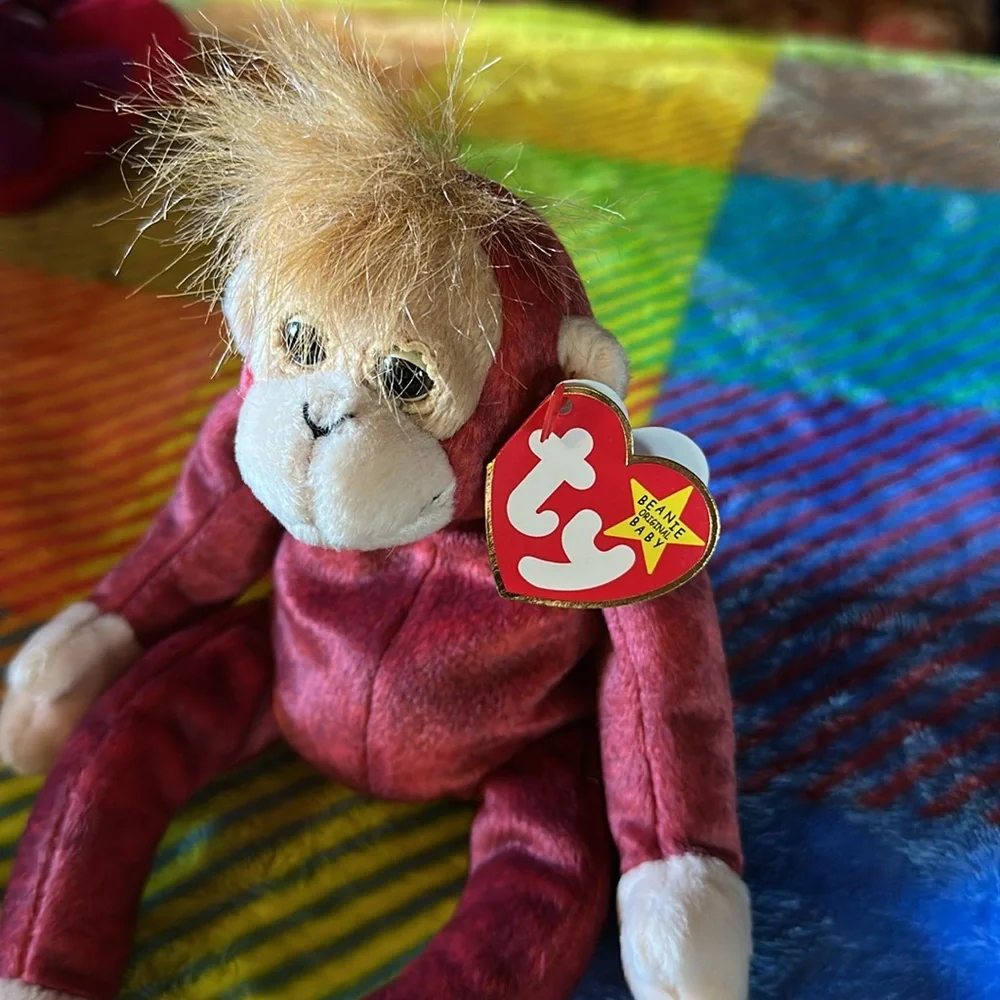Ty Schweetheart the Monkey Beanie Baby